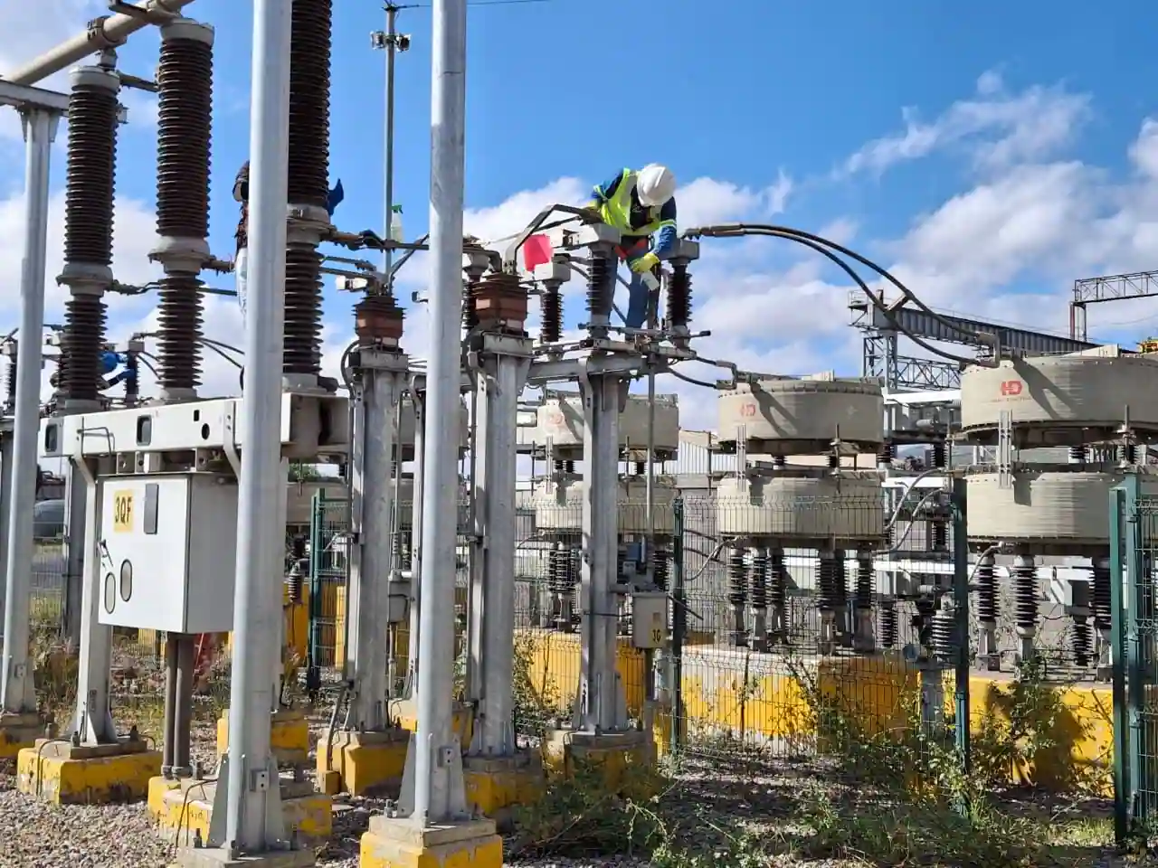 Patio de subestación